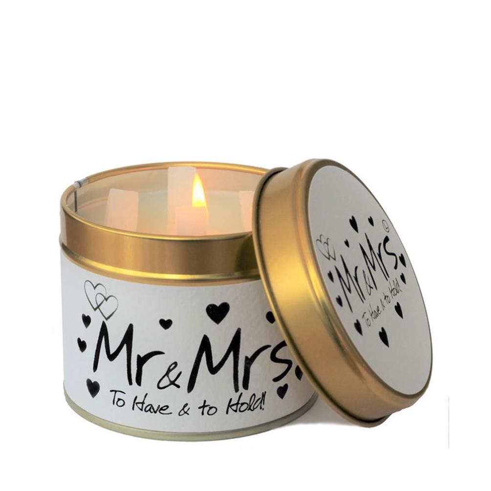 Lily-Flame Mr & Mrs Tin Candle £9.89